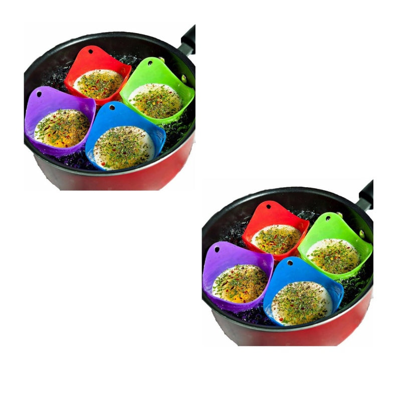 4-Color Egg Cooker Set