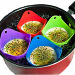 4-Color Egg Cooker Set