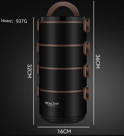 Multi-Layer Microwave Lunchbox