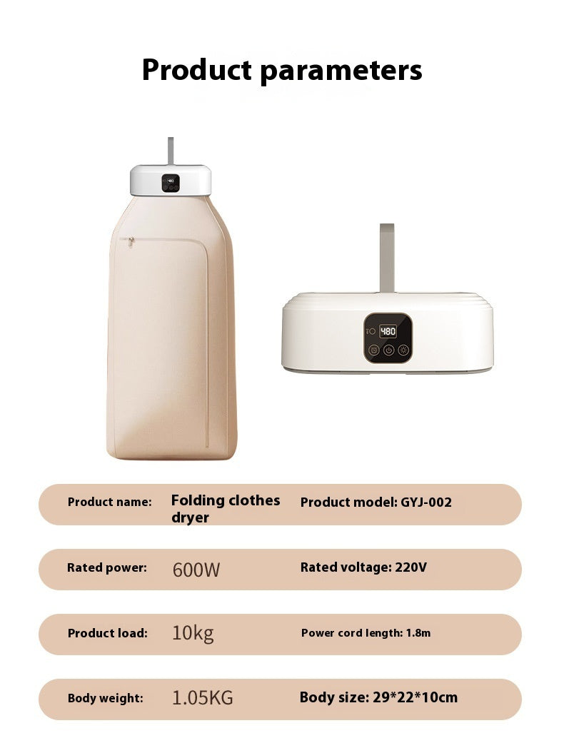 Foldable Quick Laundry Dryer