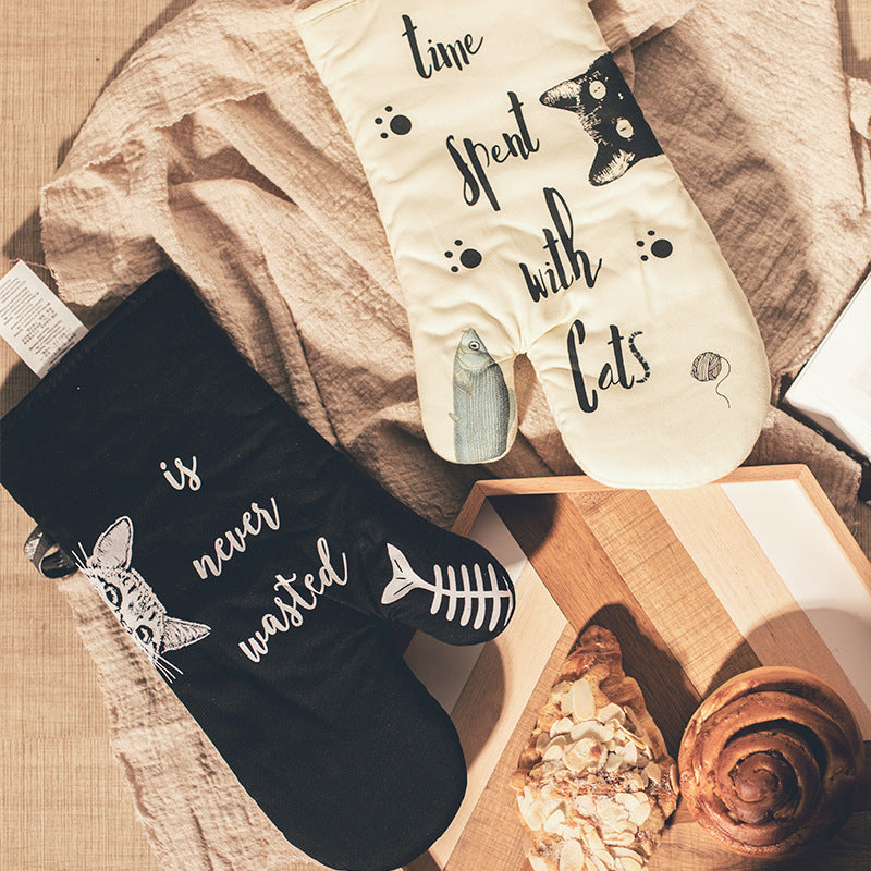 Heat-Resistant Kitchen Gloves