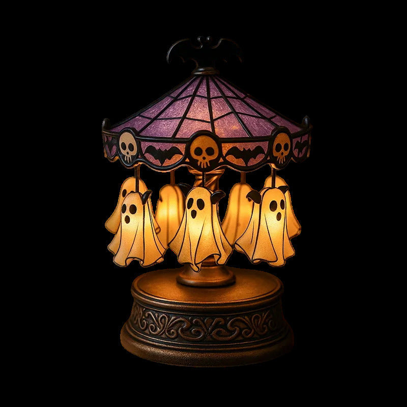 Ghost Carousel Night Light Home
