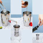 22-Piece Cocktail Shaker Set