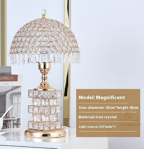 Luxurious Crystal Romantic Bedroom Lighting