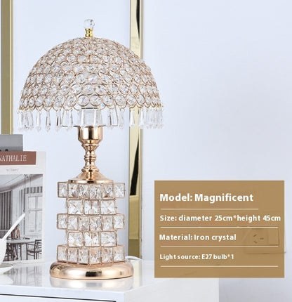 Luxurious Crystal Romantic Bedroom Lighting