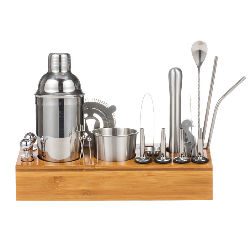 22-Piece Cocktail Shaker Set