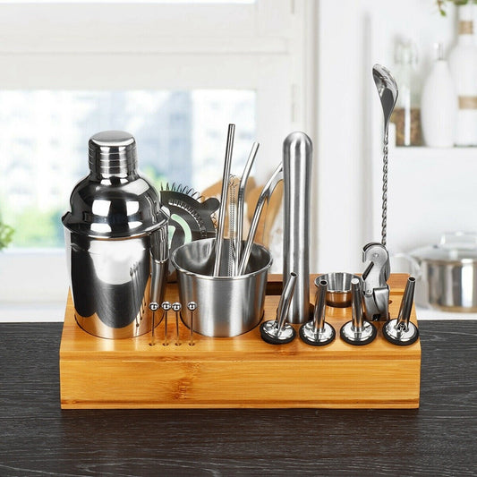 22-Piece Cocktail Shaker Set