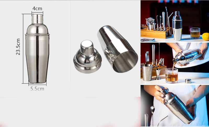22-Piece Cocktail Shaker Set