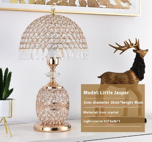 Luxurious Crystal Romantic Bedroom Lighting